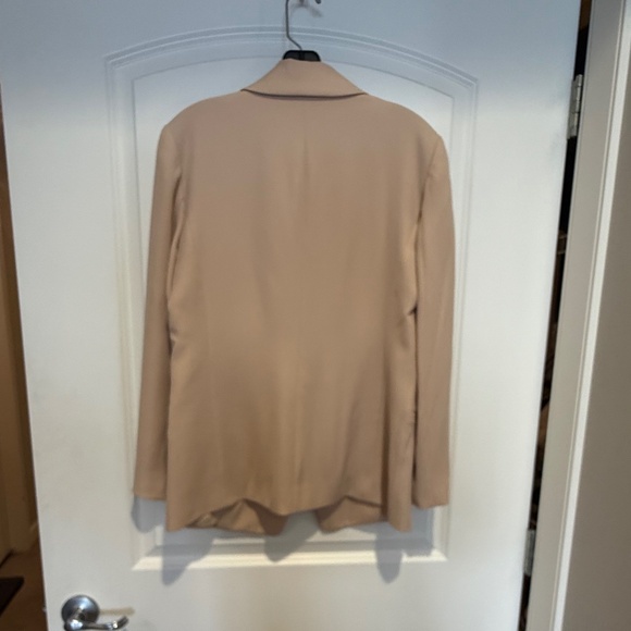 T by Alexander Wang : Oversized peach tone blazer - Picture 2 of 4